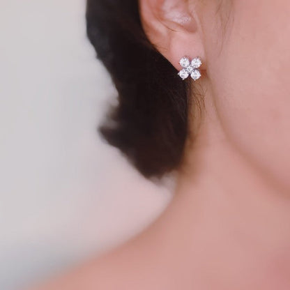 Radiant Sparkle Mini Cross Stud Earrings Shop Style & More | Fresh Looks, Everyday Deals & Free Shipping