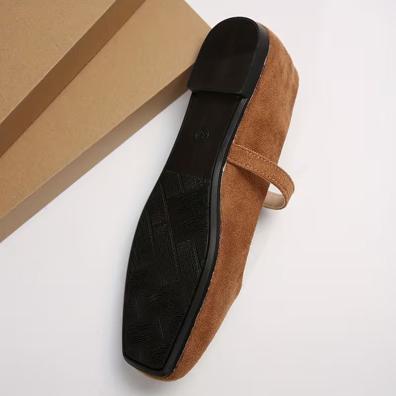 Women's Flat Vintage Mary Jane Pumps FitiqueFit