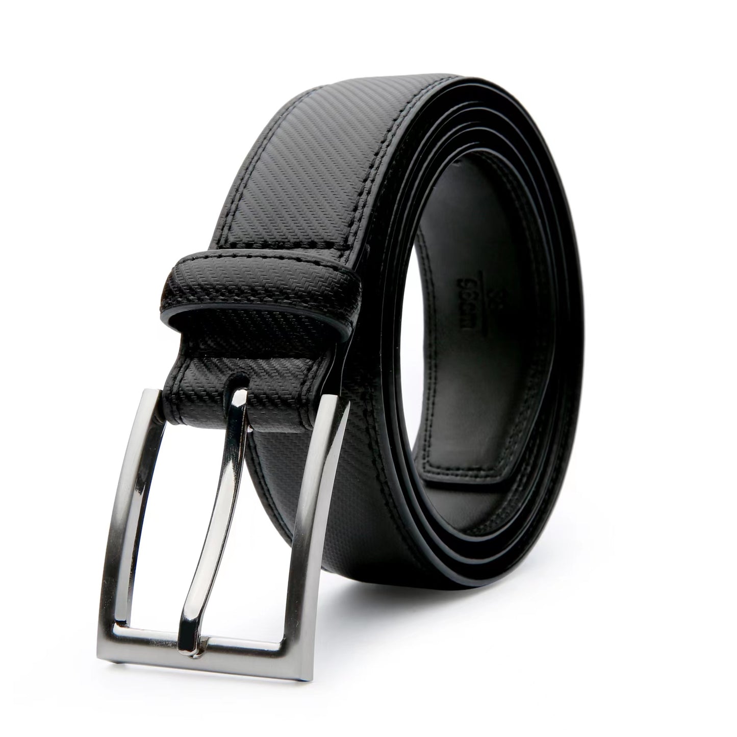 Men's Leather Belt, Fashion & Classic Casual Belt with Single Prong Buckle for Jeans, Pants, Work And Business, Gift for Dad & Husband NovaCart