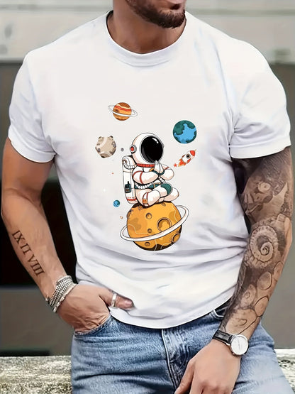 Men’s Astronaut Graphic Shirt FitiqueFit