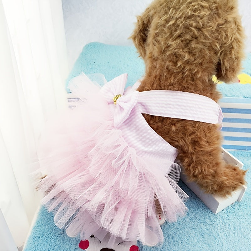 Cute Dog Dress with Mesh Design NovaCart