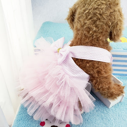 Cute Dog Dress with Mesh Design NovaCart