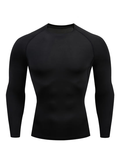 Men'S Quick-Dry Sportswear for Autumn And Winter, Suitable for Basketball, Morning Runs, And High-Elasticity Yoga Training NovaCart