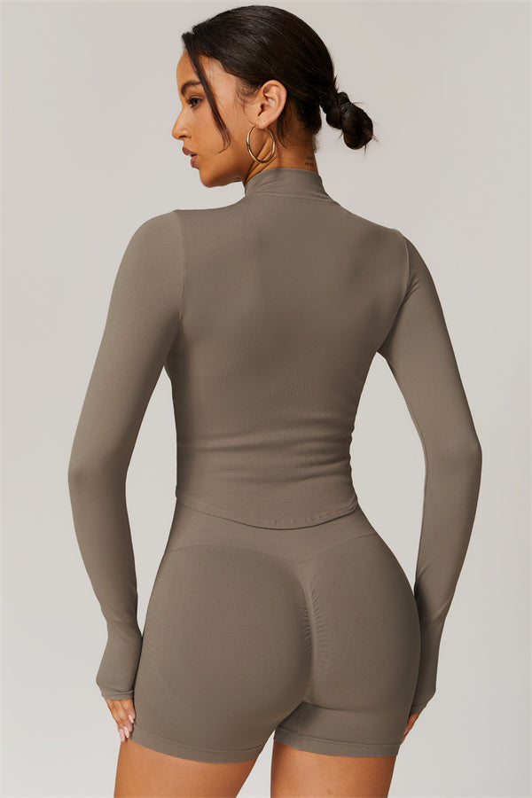 The Delight Jacket Shorts 2-Piece Set Fitglutes Activewear Gymwear Sportswear & Workout Clothes