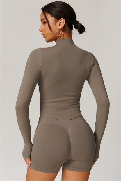 The Delight Jacket Shorts 2-Piece Set Fitglutes Activewear Gymwear Sportswear & Workout Clothes