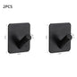 Adhesive Wall Hooks Mounted Door Key Cloth Coat Bathroom Robe Hanger Kitchen Hardware Rack Shelf Bag Hook Organizer For Hanging  Bathroom Toilet Sticky Hook Stevvex