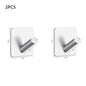 Adhesive Wall Hooks Mounted Door Key Cloth Coat Bathroom Robe Hanger Kitchen Hardware Rack Shelf Bag Hook Organizer For Hanging  Bathroom Toilet Sticky Hook Stevvex