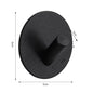 Adhesive Wall Hooks Mounted Door Key Cloth Coat Bathroom Robe Hanger Kitchen Hardware Rack Shelf Bag Hook Organizer For Hanging  Bathroom Toilet Sticky Hook Stevvex