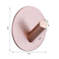 Adhesive Wall Hooks Mounted Door Key Cloth Coat Bathroom Robe Hanger Kitchen Hardware Rack Shelf Bag Hook Organizer For Hanging  Bathroom Toilet Sticky Hook Stevvex
