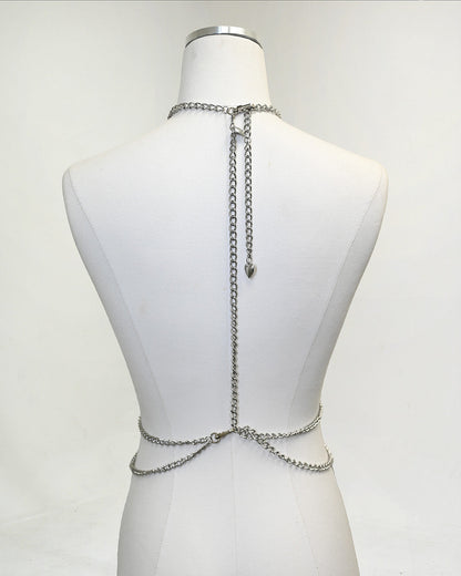 Heartbreaker Body Chain Harness SUSPEX Rave Outfits