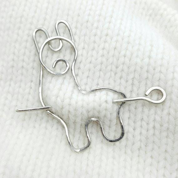 Adorable Alpaca Shawl Pin Purely Alpaca