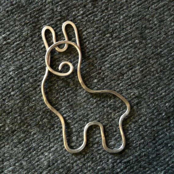 Adorable Alpaca Shawl Pin Purely Alpaca