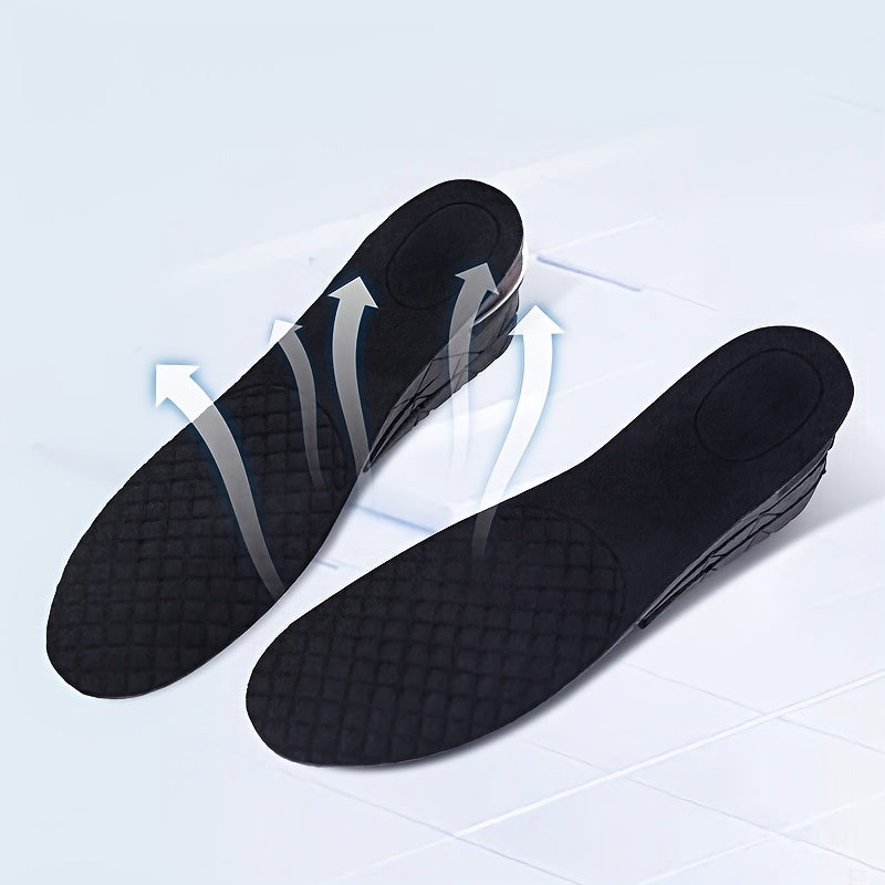 [Height Boost Insole] Adjustable Height Increase Insole | 3-9cm Invisible Shoe Heel Insert, Taller Support Absorbant Foot Pad Cushion NovaCart