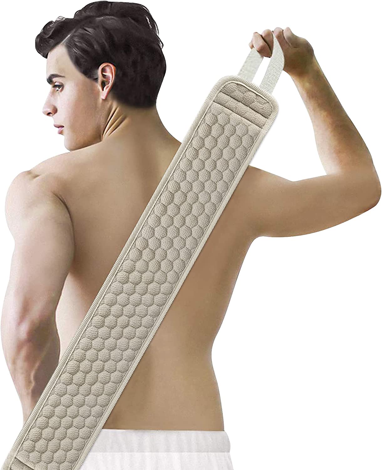 Deep Cleansing Back Scrubber for Men And Women - Exfoliates And Relaxes Your Body in The Shower Or Bath NovaCart
