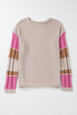 Ava Colorblock Exposed Seam Sweater Shop Style & More | Fresh Looks, Everyday Deals & Free Shipping