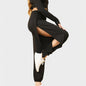 High Slit Casual Pants with Side Slit Detail FitiqueFit
