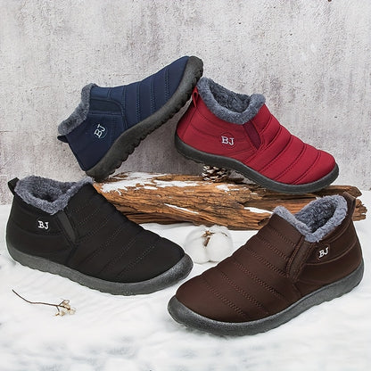 Women Winter Boots Slip On Winter Shoes For Women Ankle Boots Female Snow Boots NovaCart
