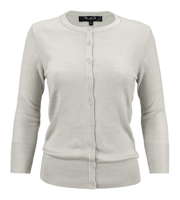 Crewneck Button Down Knit Cardigan Sweater Shop Style & More | Fresh Looks, Everyday Deals & Free Shipping