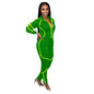 Womens Casual Sportswear Set With Unique Patchwork And Solid Colors New Era Fashion LLc