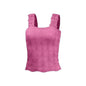Women's Pleated Figure-flattering Square-neck Camisole FitiqueFit