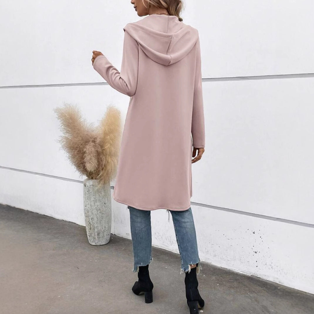Street Zip Hooded Velvet-Lined Sweatshirt Women | Cozy Streetwear FitiqueFit