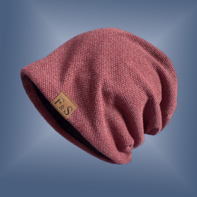 Unisex Beanie | Black, Lightweight, Fabric, Toggle Closure, Urban Style, Ideal for Spring/Fall/Winter NovaCart