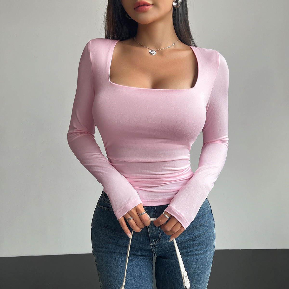Pullover Tight Casual Fashion Tops Women See size chart under “more details” The Fashion Celestial