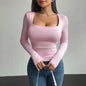 Pullover Tight Casual Fashion Tops Women See size chart under “more details” The Fashion Celestial