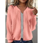 Bomber Jackets For Women Cute Jacquard Coats Lightweight Zip Up Jackets FitiqueFit
