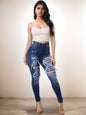 Street Style Sexy Women's Ripped High Waist Jeans - Comfortable and Trendy Ladies Denim Pants SnagBag