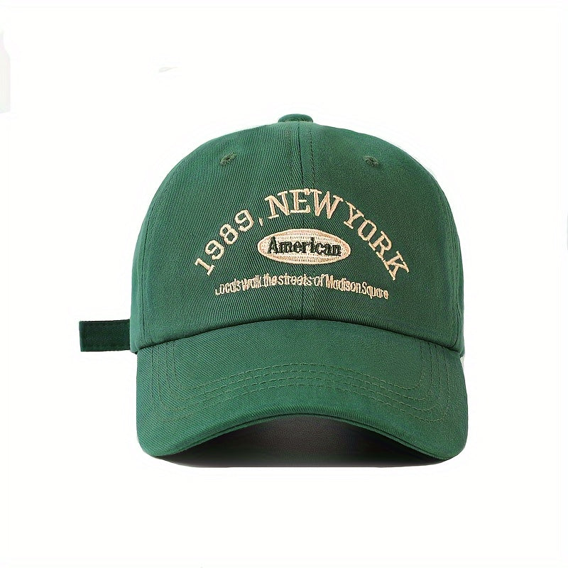 1989 Embroidery Soft Top Baseball Cap Women Sports Hat Man Unisex NovaCart