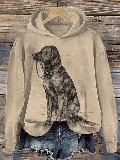 Women’s 3D Digital Print Hoodie – Casual Graphic Sweatshirt FitiqueFit