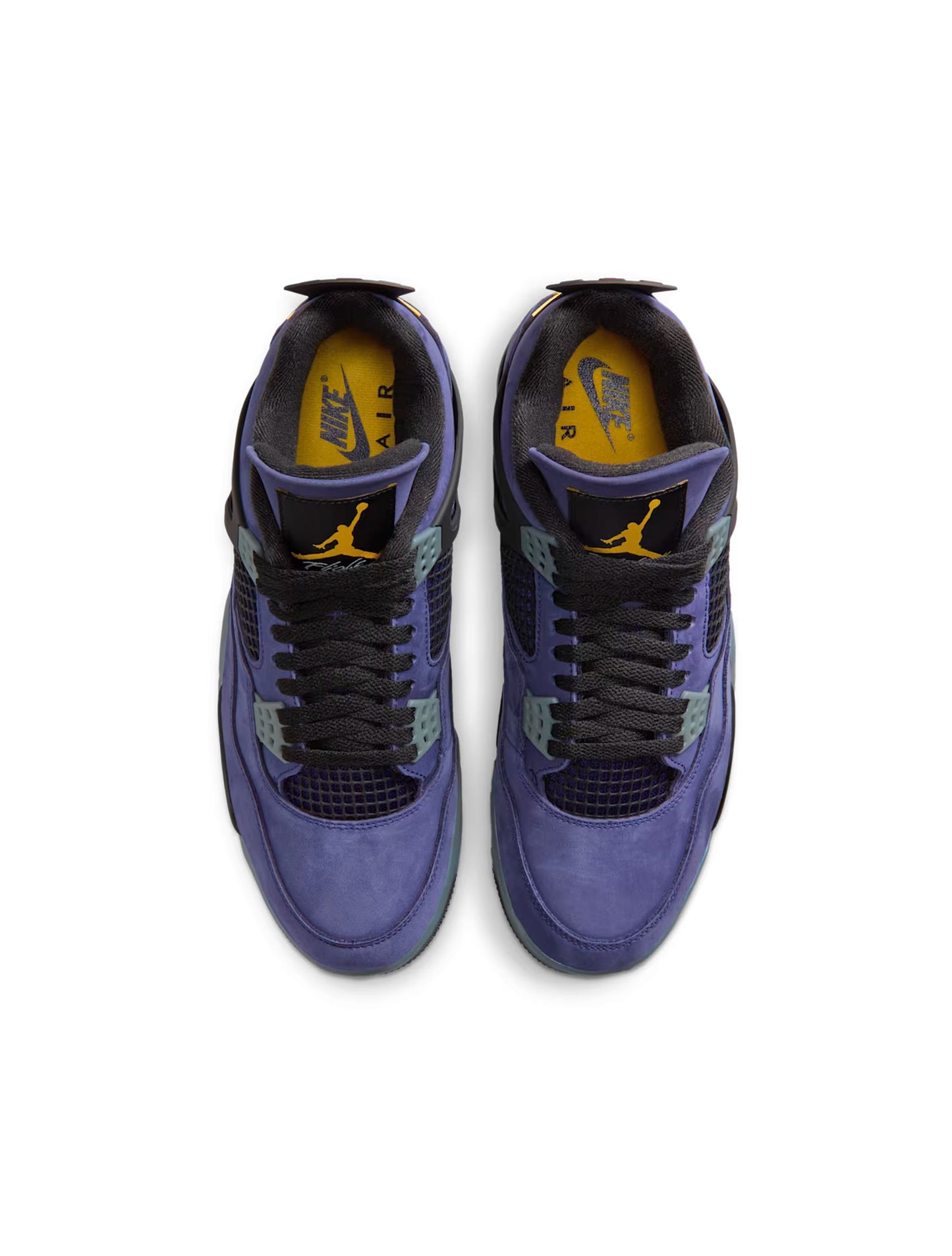 Air Jordan Big Kids 4 Retro - Lakers Denim Exchange