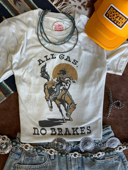 All Gas No Brakes Graphic Tee Wild Junkie
