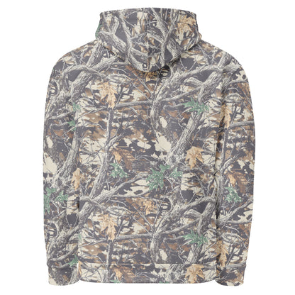 Faded Camo Wide String Hoodie Luckless Outfitters