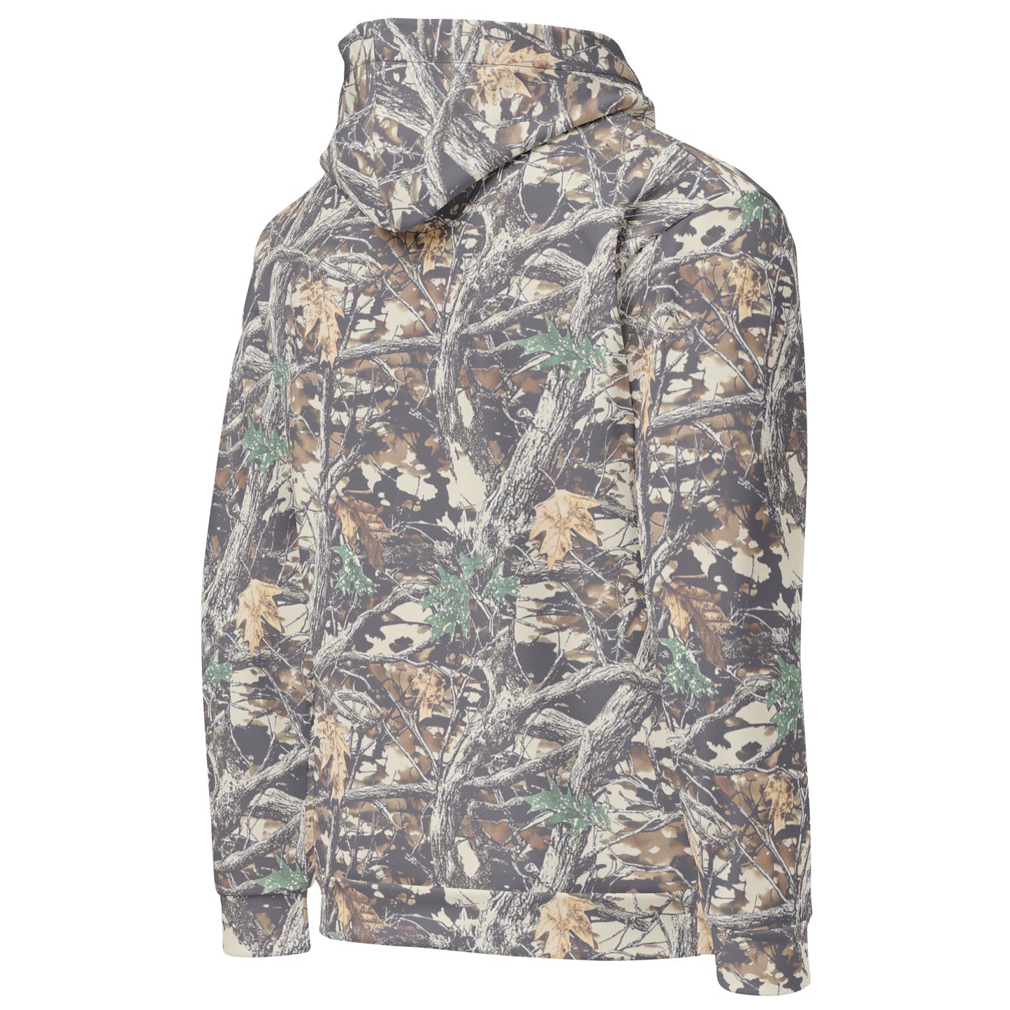 Faded Camo Wide String Hoodie Luckless Outfitters