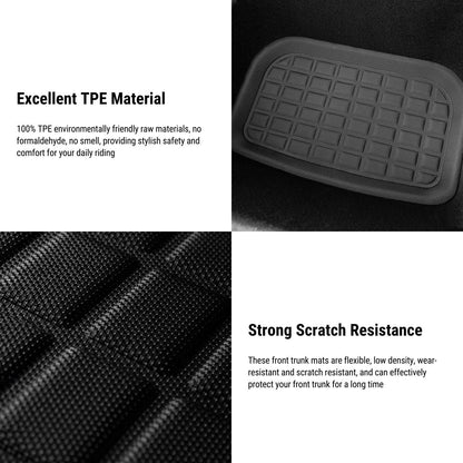 All Weather 3D Front Trunk Mat for Tesla Model Y Tesery Official Store