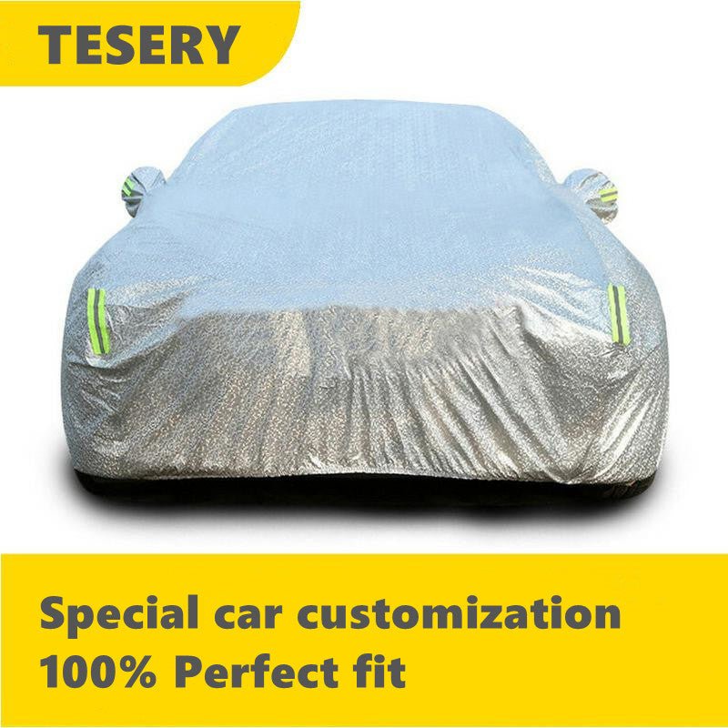 All-Weather Car Cover for Model 3/Y/S | Charging Port Access | Waterproof Oxford Tesery Official Store