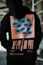 Oversize 'All Eyes on You' Graphic Hoodie - Abstract Streetwear Sweatshirt Withinblack