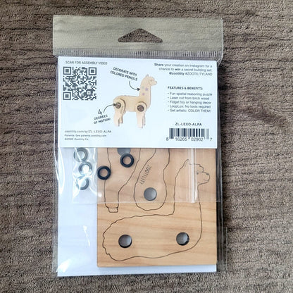 Alpaca 3D Puzzle Toy Purely Alpaca