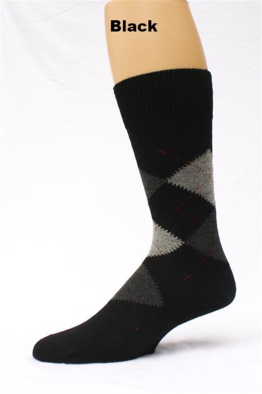 Alpaca Argyle Socks Purely Alpaca