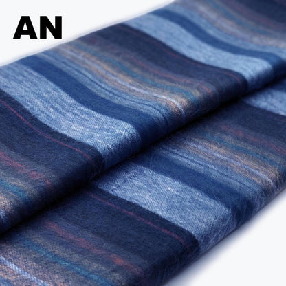 Alpaca Bed Blanket - Striped Purely Alpaca