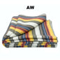 Alpaca Bed Blanket - Striped Purely Alpaca