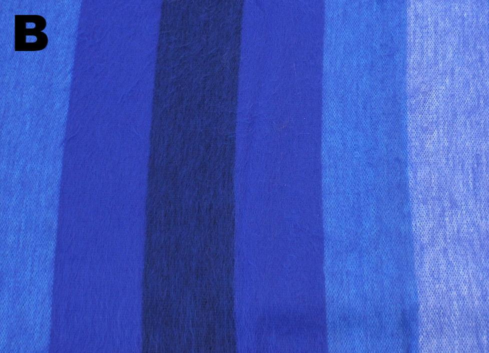 Alpaca Bed Blanket - Striped Purely Alpaca
