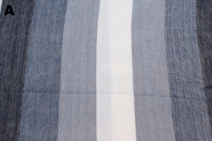 Alpaca Bed Blanket - Striped Purely Alpaca