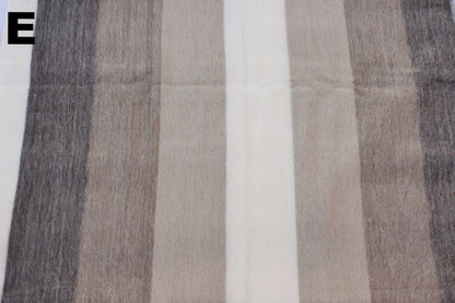 Alpaca Bed Blanket - Striped Purely Alpaca