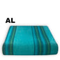 Alpaca Bed Blanket - Striped Purely Alpaca