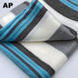 Alpaca Bed Blanket - Striped Purely Alpaca