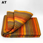Alpaca Bed Blanket - Striped Purely Alpaca