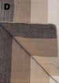 Alpaca Bed Blanket - Striped Purely Alpaca